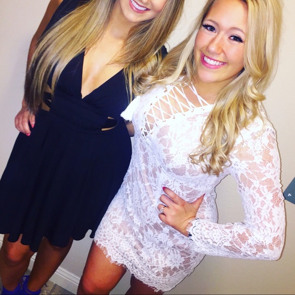 INA from breeze boutique Dresses & Skirts - White lace up formal dress